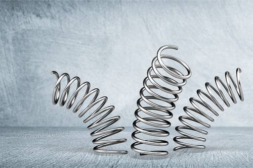 Springs spiral metal bouncing vitality inspiration ideas
